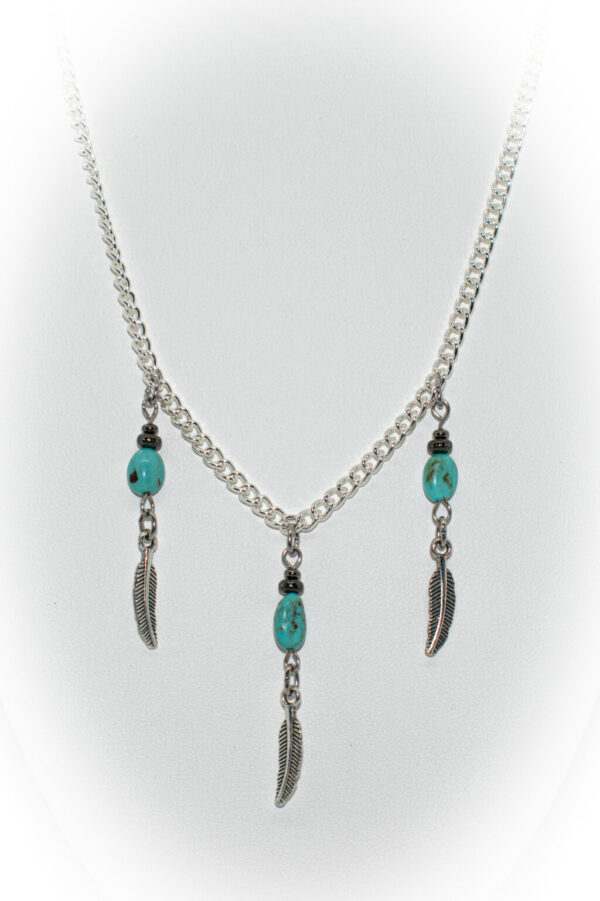 Shop Wyoming Three Feather Necklace TPN-12