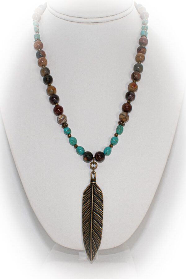 Shop Wyoming Feather Necklace TPN-11A