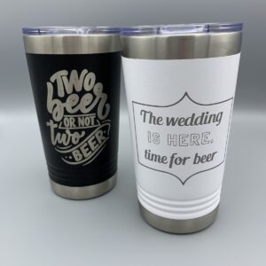 Shop Wyoming Insulated Wedding Pint Tumbler(s)