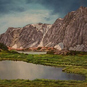 Shop Wyoming “The Peaks” Oil Painting