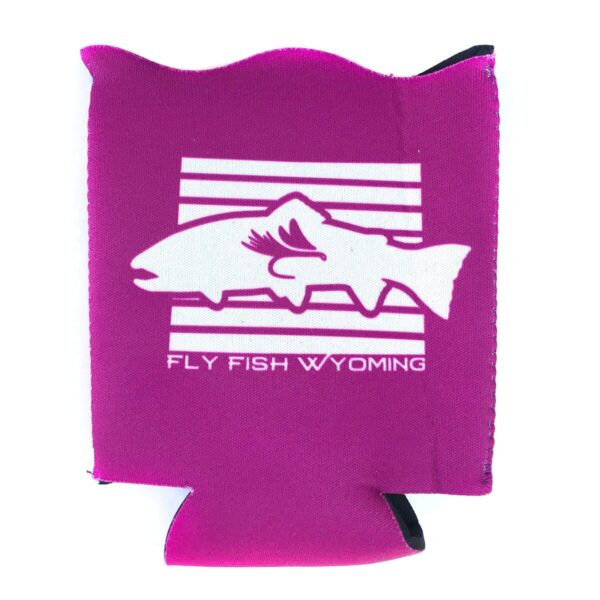 Shop Wyoming Wyoming State Fish Koozie – Purple
