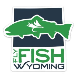 Shop Wyoming Fly Fish Wyoming® Logo Sticker