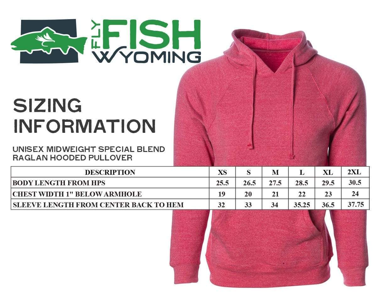 Fish Jump Hoodie - Midnight Gray - Shop Wyoming