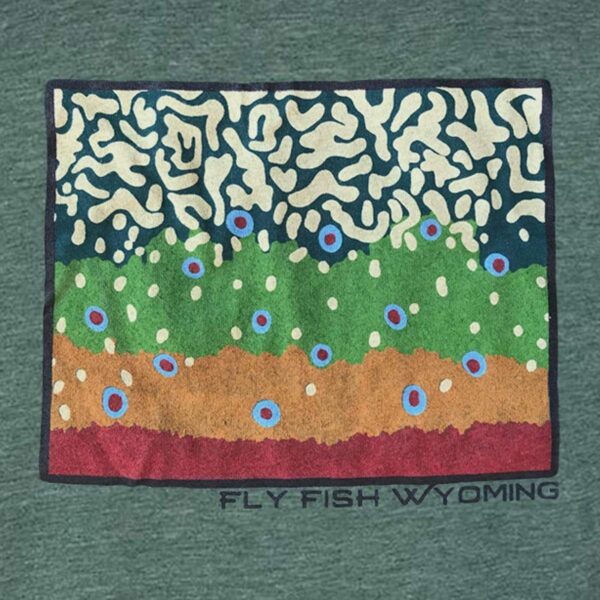 Shop Wyoming Brook Trout Pattern Tee