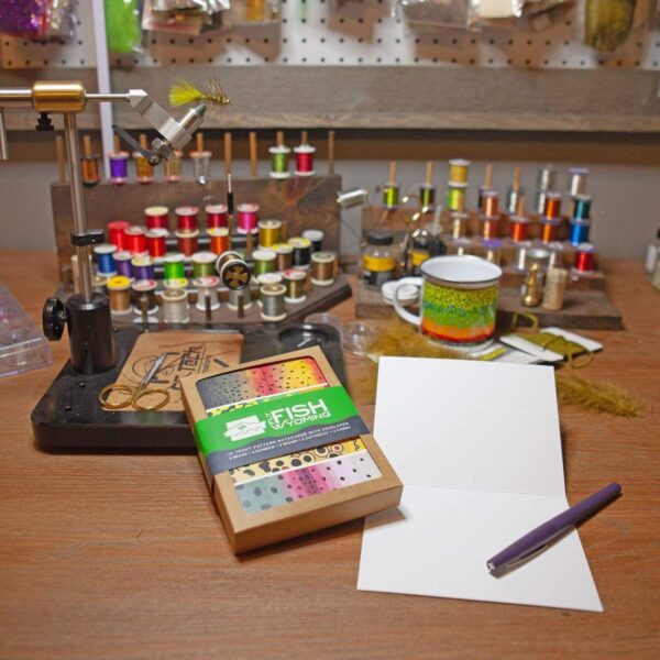 Shop Wyoming Trout Pattern Notecards