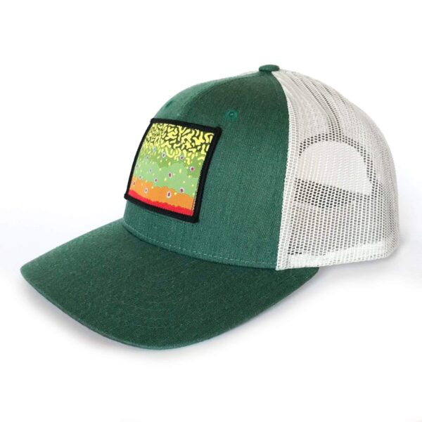 Shop Wyoming Brook Trout Pattern Patch Hat