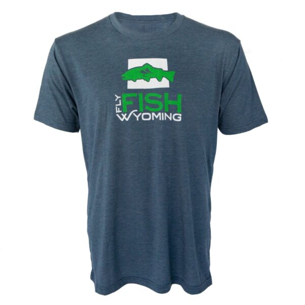 Shop Wyoming Signature Fly Fish Wyoming® Logo Tee