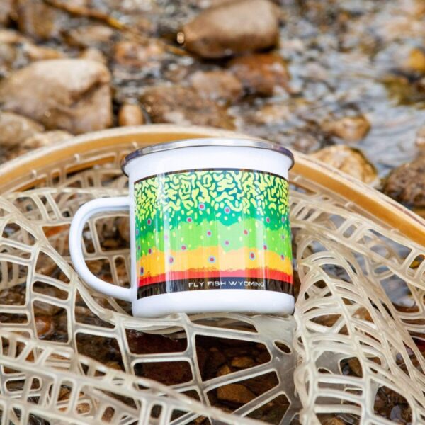 Shop Wyoming Trout Pattern Camp Mugs