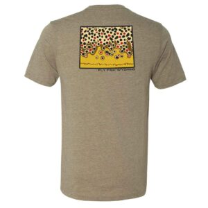 Shop Wyoming Brown Trout Pattern Tee