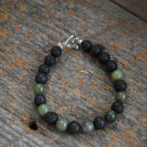 Shop Wyoming Wyoming Jade Bracelet, 8mm Wyoming Jade bracelet