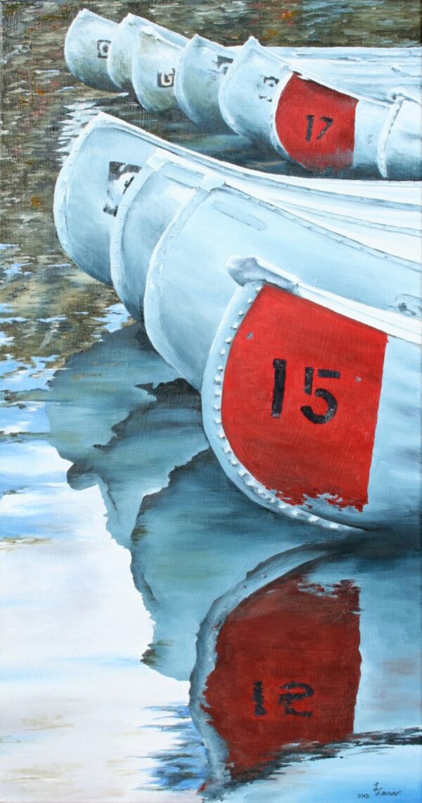 Shop Wyoming “Canoes” Oil Painting