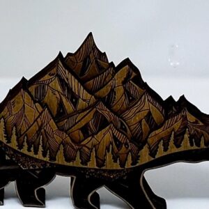 Shop Wyoming Laser Etched Bear