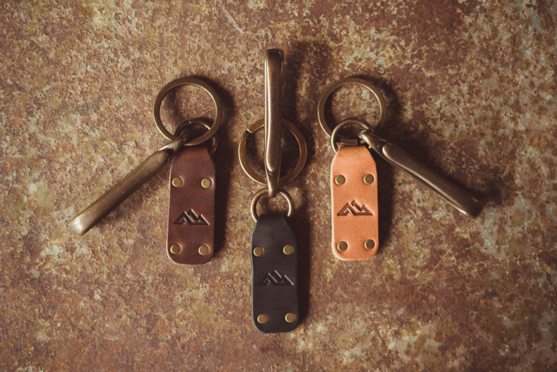 I Like to Stay Home with My Dog Vegan Leather Keychain