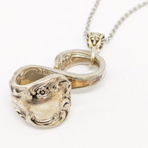 Shop Wyoming Silverware Infinity Necklace “Wisteria”