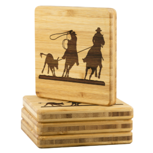 Shop Wyoming TEAM ROPER Coasters – 4 pc