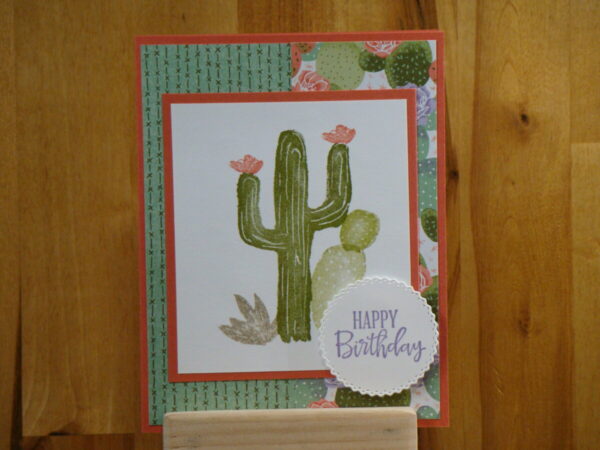 Shop Wyoming Flowering Dessert Birthday Card