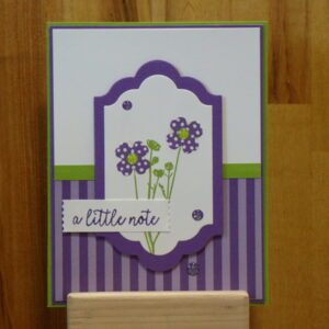 Shop Wyoming Pressed Flowers a little note Card