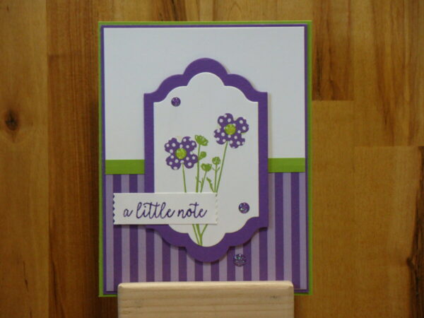 Shop Wyoming Pressed Flowers a little note Card