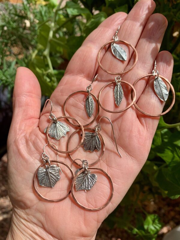 Shop Wyoming Sage Leaf Earrings