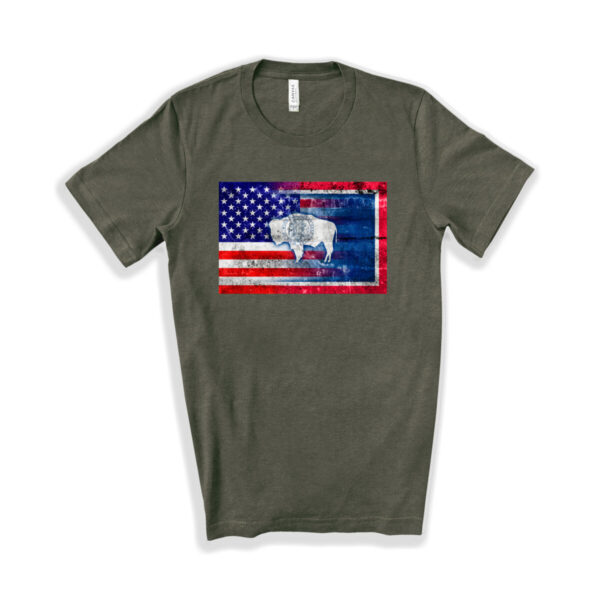 Shop Wyoming Wyoming USA T-Shirt