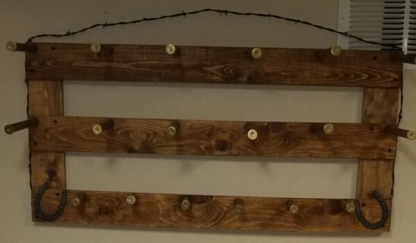 Shop Wyoming 6 Capacity Horizontal Cowboy Hat Rack