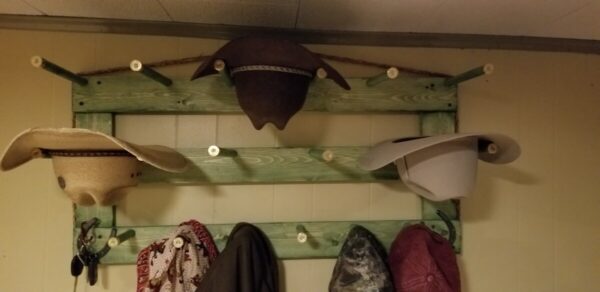 Shop Wyoming 6 Capacity Horizontal Cowboy Hat Rack