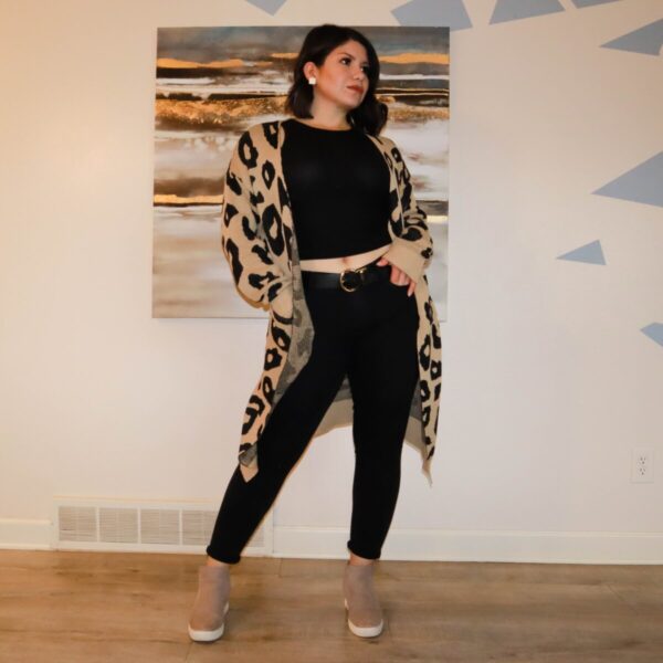 Shop Wyoming Leopard Cardigan