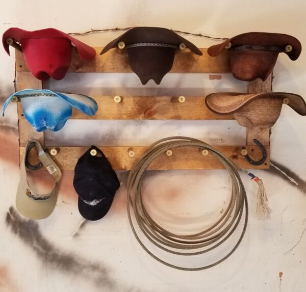 Shop Wyoming 6 Capacity Horizontal Cowboy Hat Rack