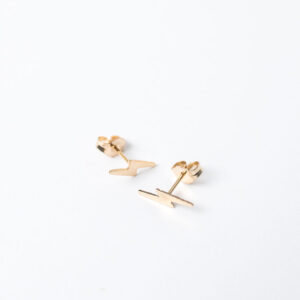 Shop Wyoming Tiny Bolt Earrings | Gold Filled