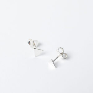 Shop Wyoming Tiny Triangle Stud Earrings | Sterling Silver