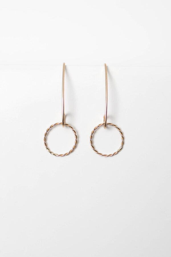 Shop Wyoming Ringlet Earrings | Gold Filled