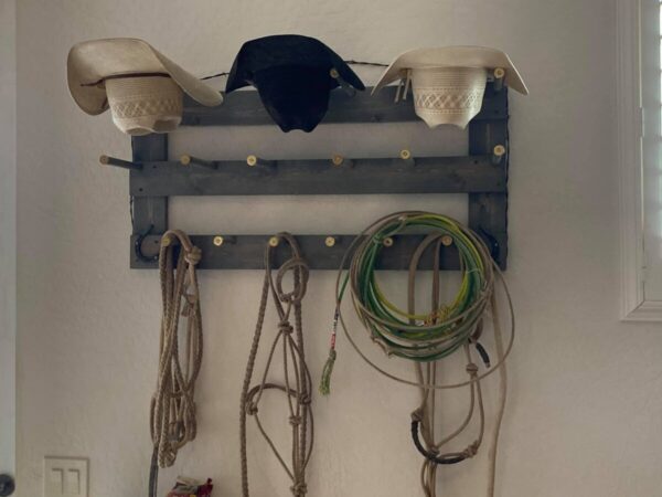 Shop Wyoming 6 Capacity Horizontal Cowboy Hat Rack