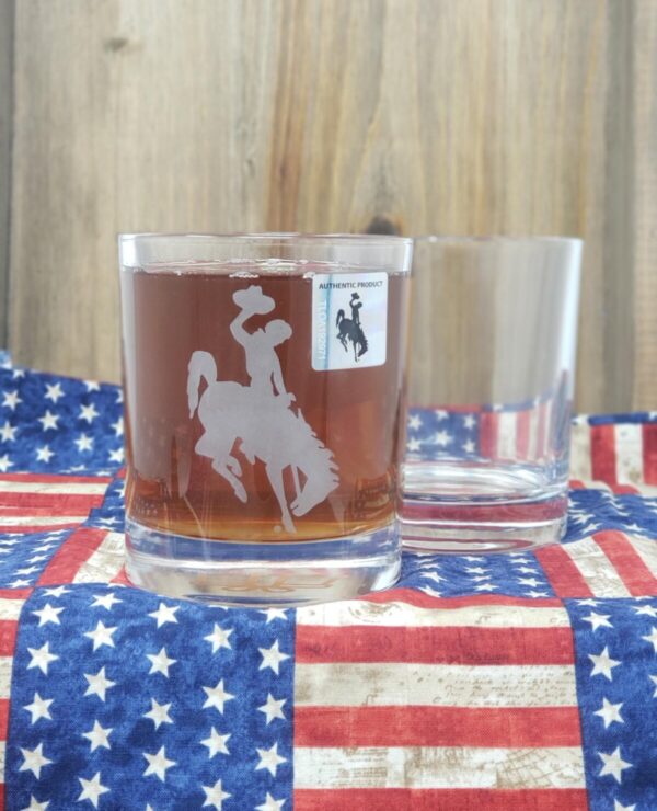 Shop Wyoming University of Wyoming Whiskey Glass