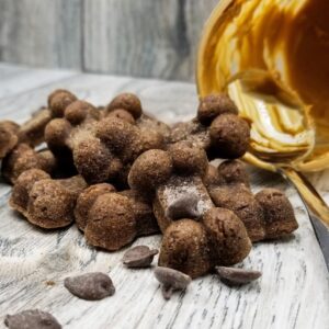 Shop Wyoming Peanut Butter Carob Handmade Gourmet Dog Treats – 8 oz. Bag