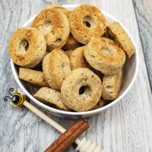 Shop Wyoming Honey Cinnamon Donuts Handmade Gourmet Dog Treats – 8 oz. Bag