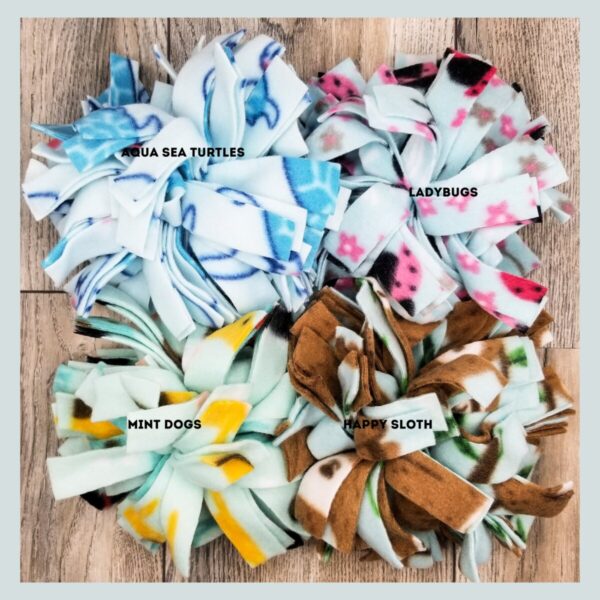 Shop Wyoming Snuffle Ball Soft Handmade Fleece Toys for Dogs – Large – 8 inch
