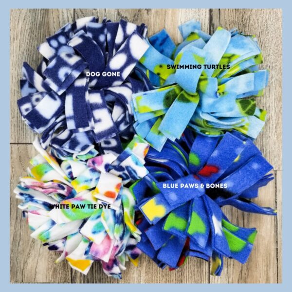 Shop Wyoming Snuffle Ball Soft Handmade Fleece Toys for Dogs – Large – 8 inch