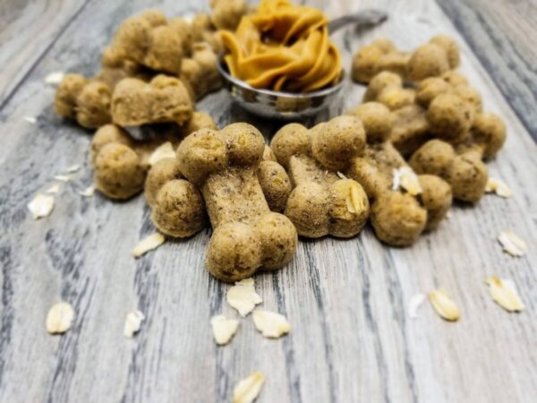 Shop Wyoming Oatmeal Peanut Butter Handmade Gourmet Dog Treats – 8 oz. Bag