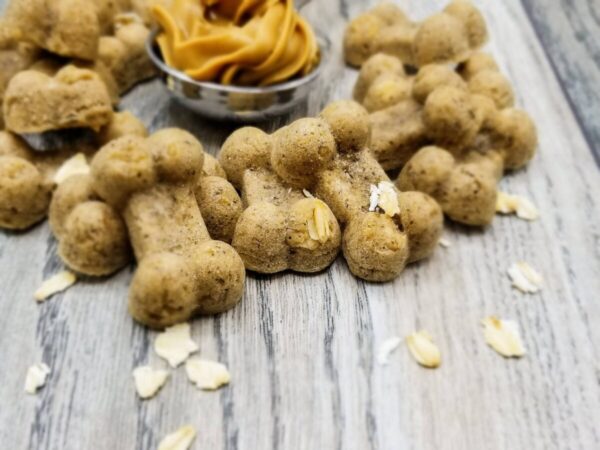 Shop Wyoming Oatmeal Peanut Butter Handmade Gourmet Dog Treats – 8 oz. Bag