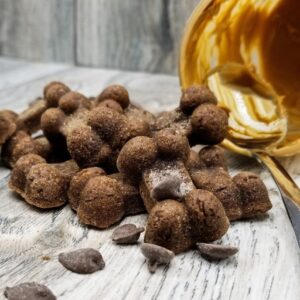 Shop Wyoming Peanut Butter Carob Handmade Gourmet Dog Treats – 4 oz. Bag