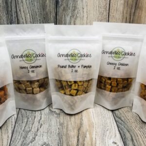 Shop Wyoming Handmade Gourmet Dog Training Treats ~ Available in 6 Flavors ~ 2 oz. Bag