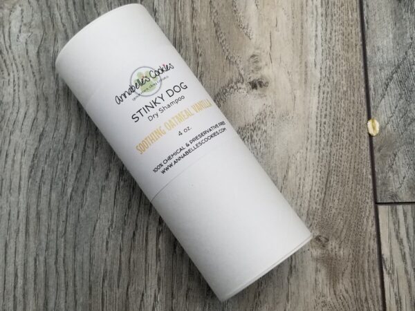 Shop Wyoming Stinky Dog Soothing Oatmeal Dry Shampoo for Dogs  Handmade 100% Natural