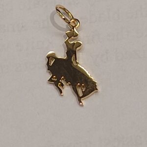 Shop Wyoming Wyoming Bucking Horse Pendant 14k Gold