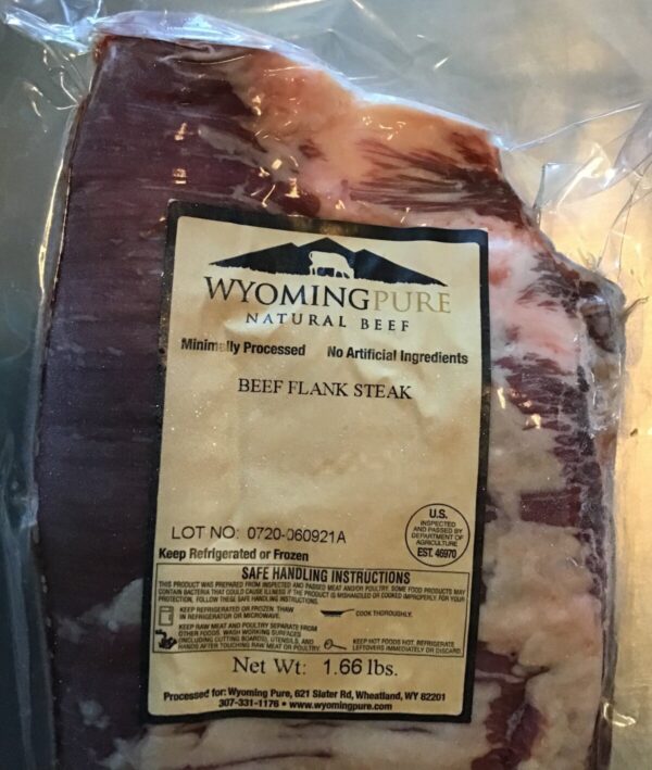 Shop Wyoming Flank Steak (Extra Large)