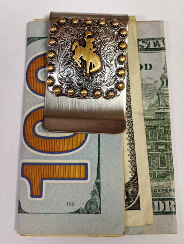 Shop Wyoming Wyoming Bucking Horse Money Clip