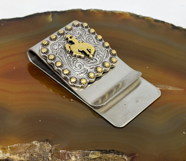 Shop Wyoming Wyoming Bucking Horse Money Clip