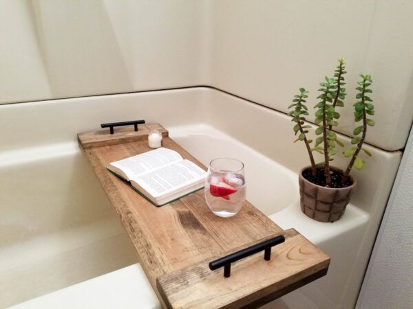 Shop Wyoming Wooden Bathtub Tray