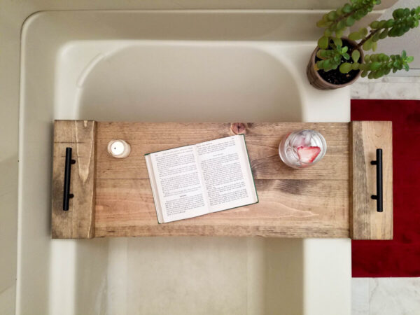 Shop Wyoming Wooden Bathtub Tray