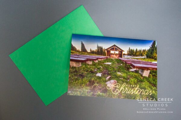 Shop Wyoming Limited Edition “Wyoming Mountain Chapel” Merry Christmas Card