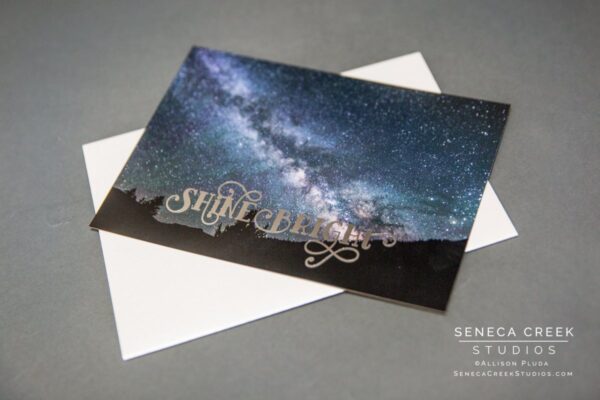 Shop Wyoming “Starry Milky Way” Shine Bright Card